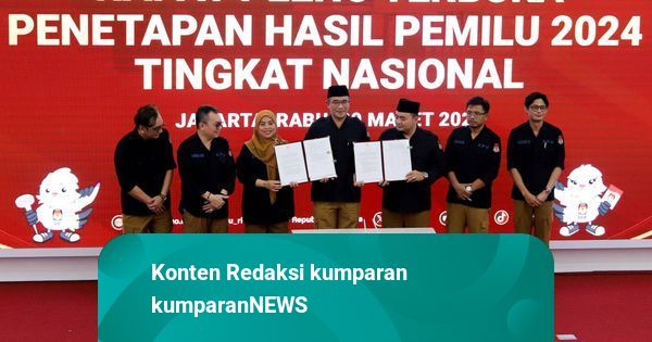 Foto Kpu Umumkan Prabowo Gibran Raih Suara Terbanyak Di Pilpres 2024 Foto Kpu Umumkan Prabowo Gibran Raih Suara Terbanyak Di Pilpres 2024
